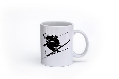 Freestyle stencil mug